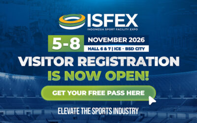Visitor Registration ISFEX 2026 Resmi Dibuka, Saatnya Bersiap Menjelajahi Industri Fasilitas Olahraga